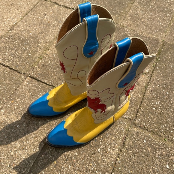 vintage cowboy boots - Picture 4 of 5